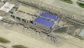 Aerial view of Minneapolis-Saint Paul International Airport