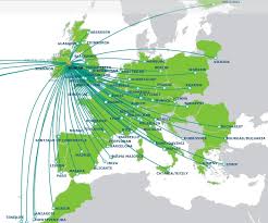 Aer Lingus Route Map