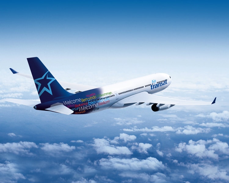 Air Transat Route Map