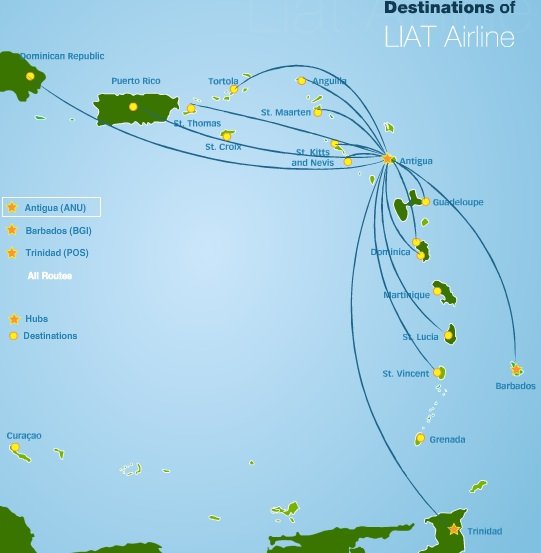 Liat Airlines Route Map Liat | Book Our Flights Online & Save | Low-Fares, Offers & More