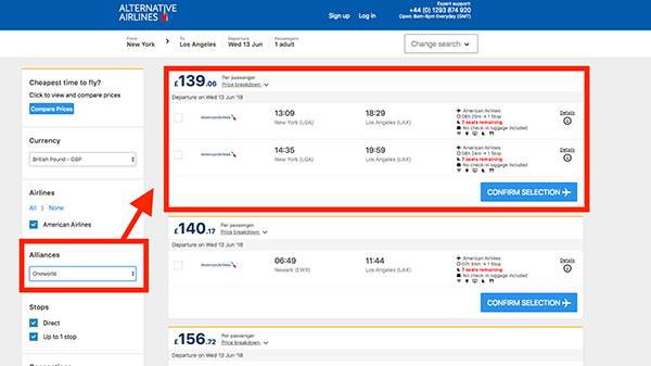 How to Book with Airline Alliance - Step 3
