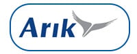 Arik Air logo in white box