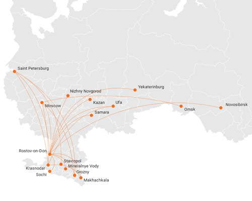 Azimuth Route Map