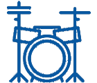 Drum Kit Icon