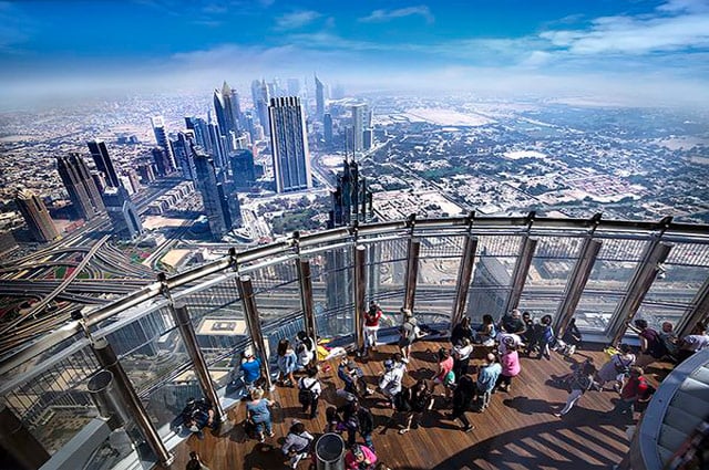 Aerial View of Dubai