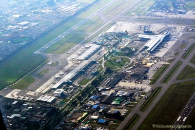 Aerial view of El Dorado Hub Airport