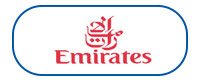 Logotipo de la aerolínea Emirates