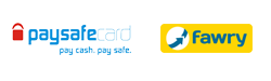 paysafecash and fawry logo
