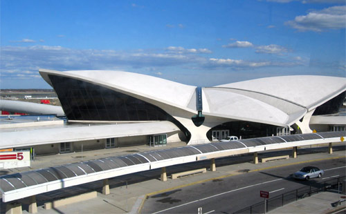 JFK International Airport from the outside
