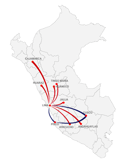 LC Peru Route Map