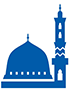 madina mosque blue icon