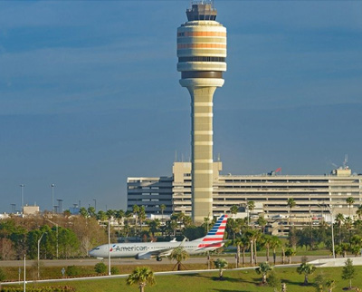 Orlando International Airport exterior shot