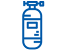 oxygen blue icon