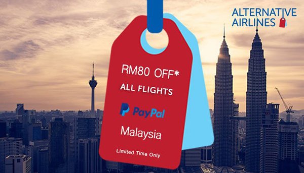 Flight Discounts and Deals | PayPal Flight Promo Codes | Any Airline