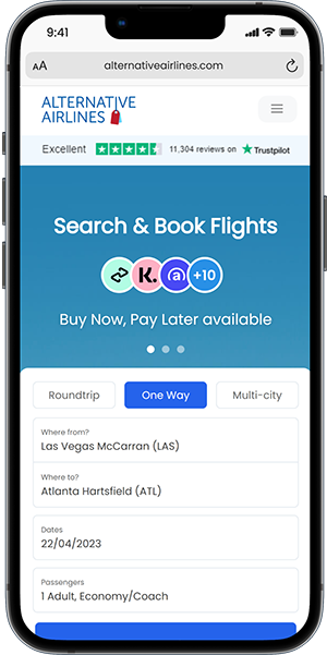 Step 1 - Search for flights using search form