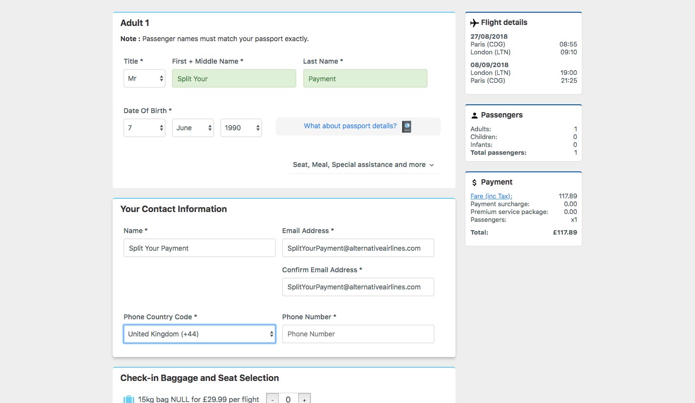 Split Your Payment Guide — Step 3