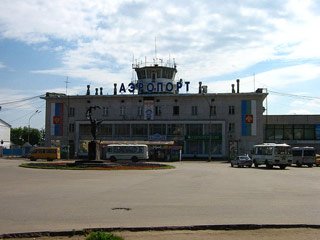 Outside building of Syktyvkar Airport