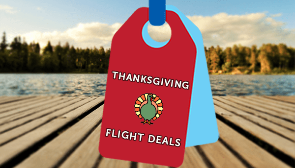 Thanksgiving Flights deal infographic