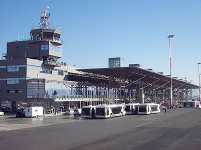 Exterior of Thessaloniki Airport