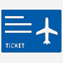 plane ticket icon