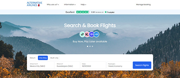 Step 1 - Search for flights