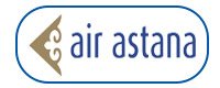 Air Astana logo box
