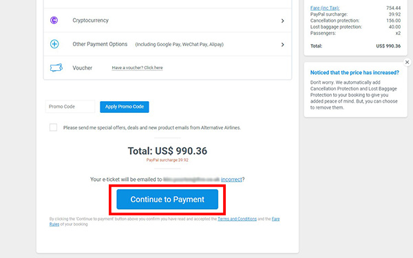 JetBlue and PayPal - Step 4