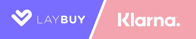 Laybuy logo and Klarna logo