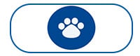 Dog paw icon