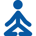 yoga wellness icon